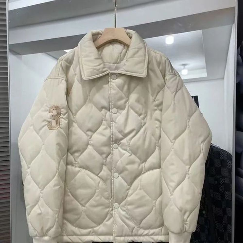 Designer Hoodie Men Down Jacket Red pony Embroidery Cotton Thickened Warm jacket Fashion Casual Coat M-2XL