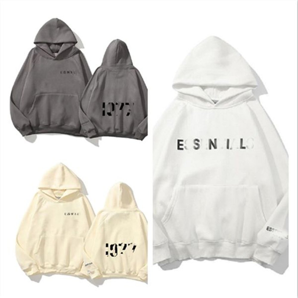 Designer Hoodie Men's Brand logo Esse Hoodie Fashion Women's White Clothes Loose Hooded Sweatshirt Street Clothing Pullover Sweats