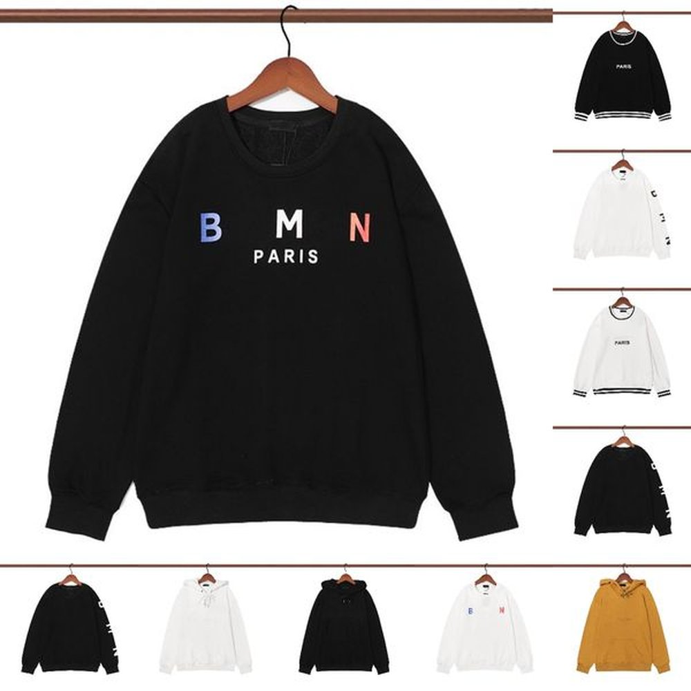 Designer Hoodie Mens Pullover Womens Sweatshirts Felpa Uomo Cotton Jumper with Paris Letter Print Crewneck Long Sleeve Autumn Winter Tops