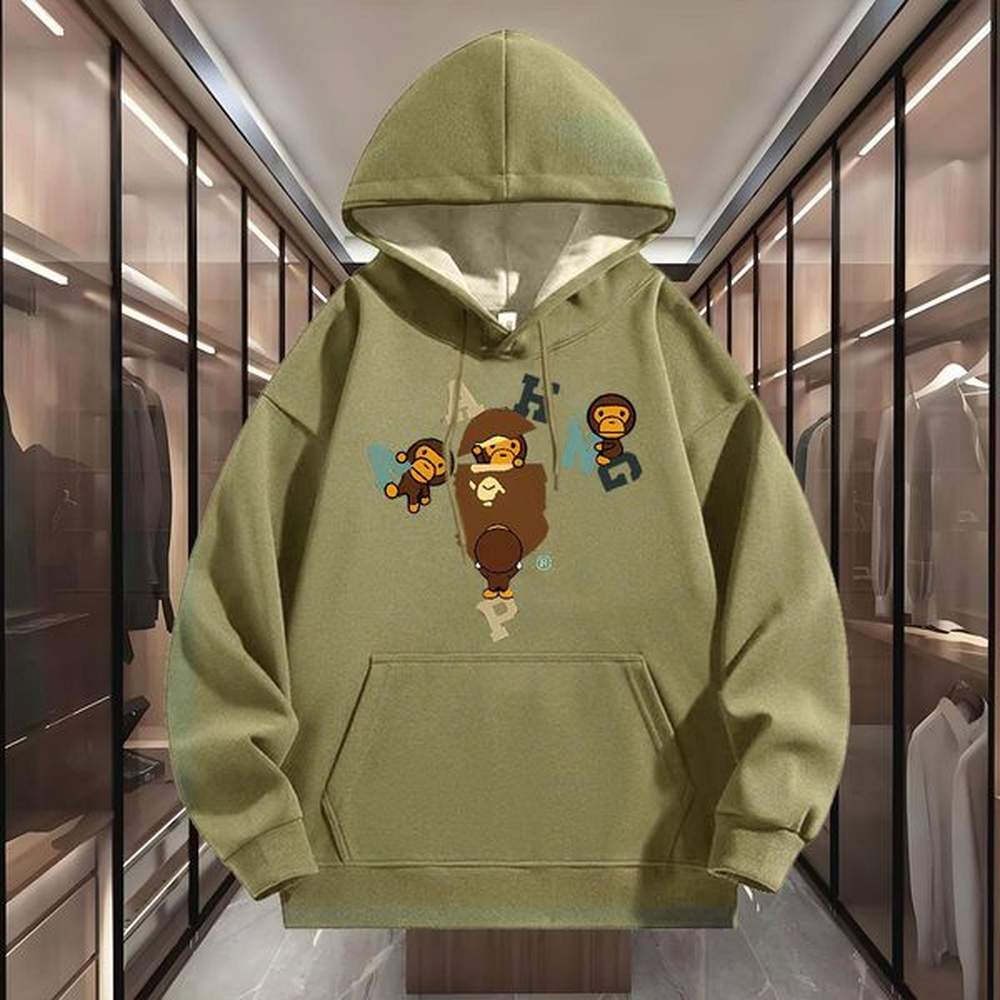 Designer Hoodie Mens Womens Leisure Street Pullover Loose Outdoors Sweatshirts Monkey Tiger Print Outerwear Hooded Winter Sweater