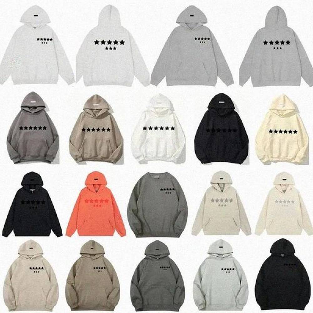 Designer hoodies esstis hoodys sweater unisex clothes pullover long sleeve O-Neck Letter printed 100% cotton overcoat sweatshirt streetwear