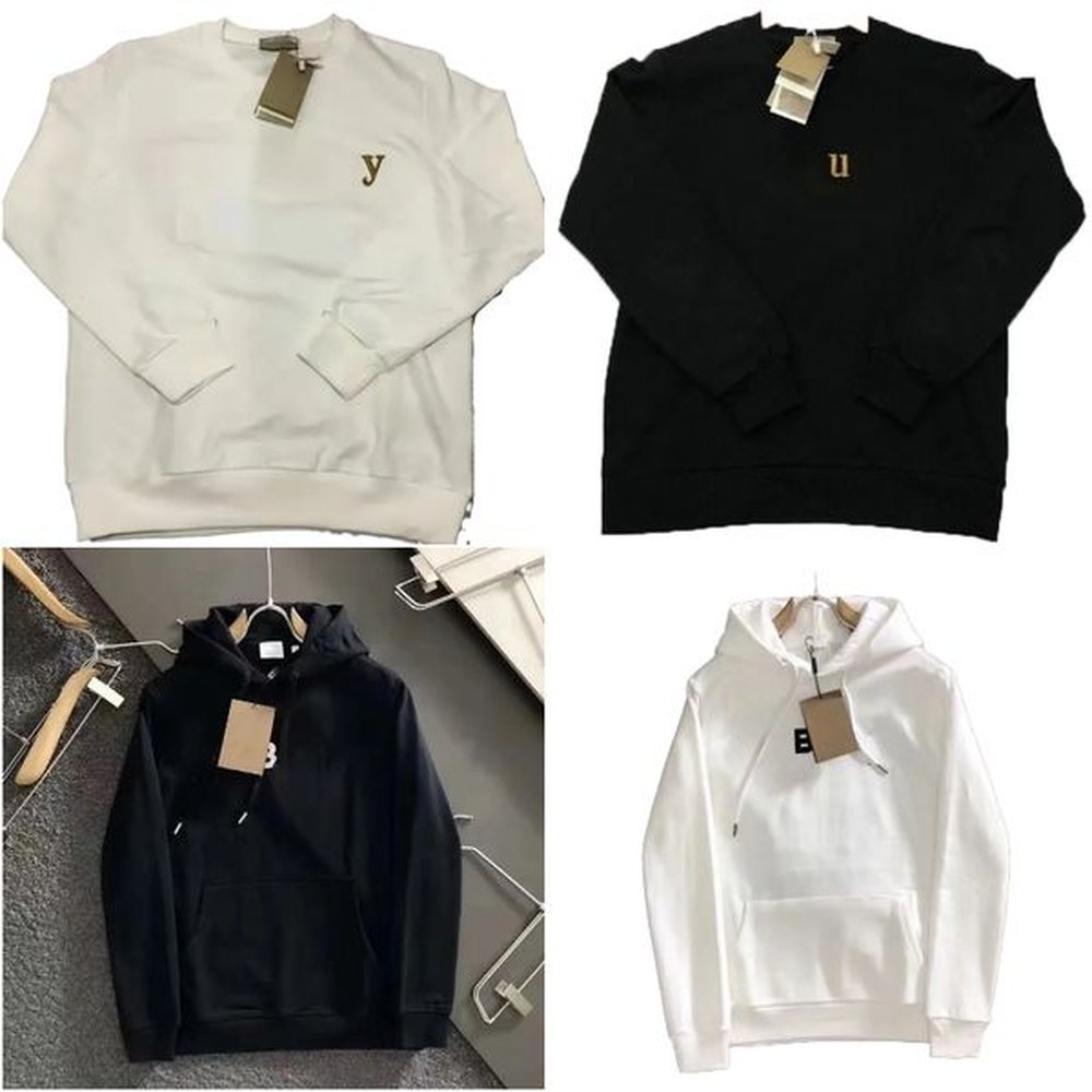 designer hoodies Mens Hooded Designer Sweatshirt Autumn Winter Fashion Zipper Slim Cotton Sweater Embroidery Trendy Womens Top Bury Hoodie a