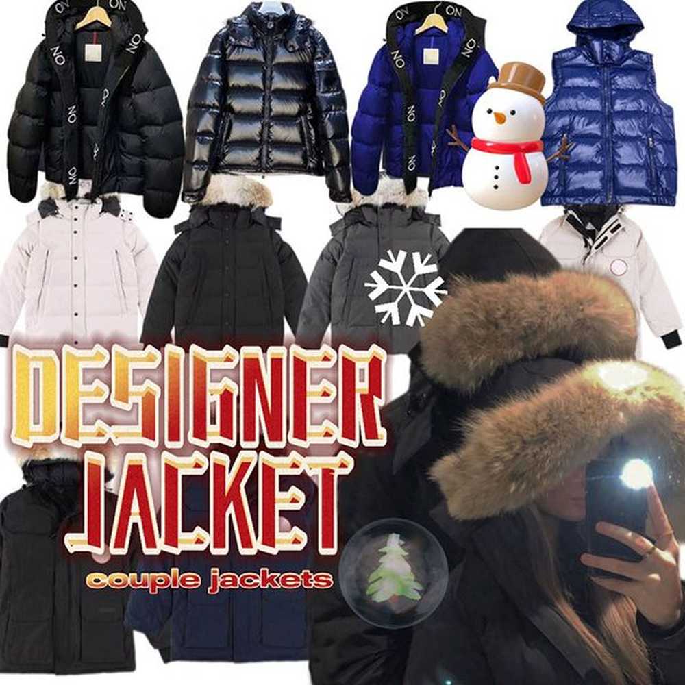 designer jacket puffer jacket mens down jacket winter jacket men thickened casual outdoor coat women classic coat