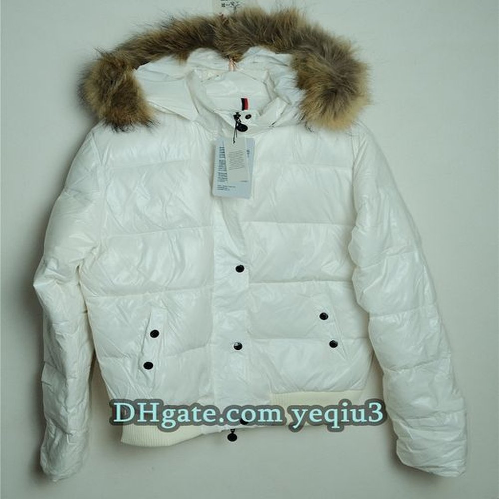 designer jacket women puffer jacket wite nfc white duck down