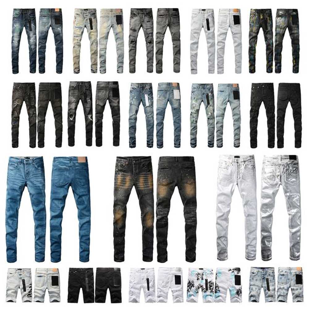 2024 designer jeans shorts men jeans designer mens slim fit ripped patch denim shorts cargo jeans shorts vintage ripped graffiti high qualit