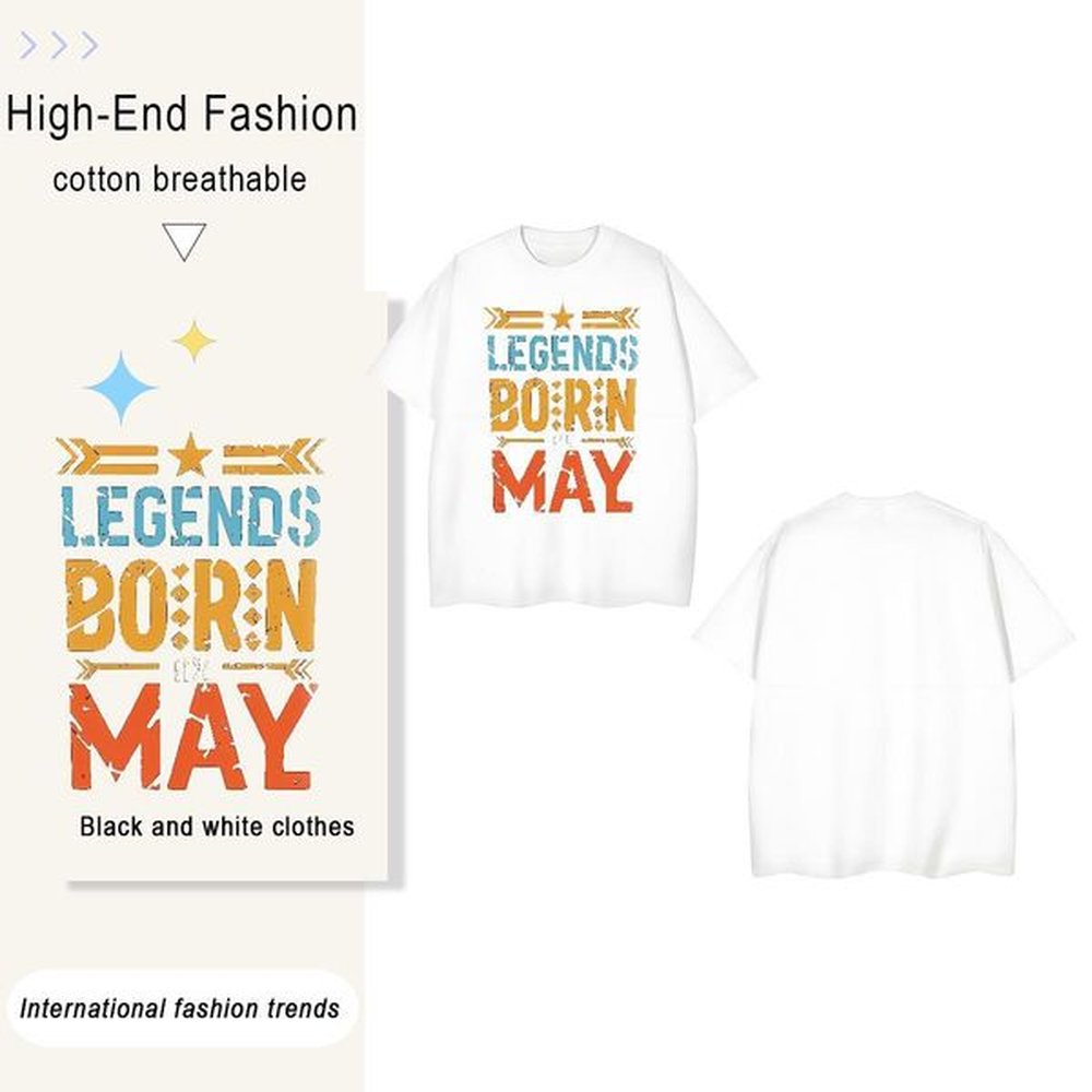 Designer letter 100% Cotton 230g Tshirt for Man Woman Daily Outfit Round Neck Short Sleeve T-Shirts Stylist DIY Tees