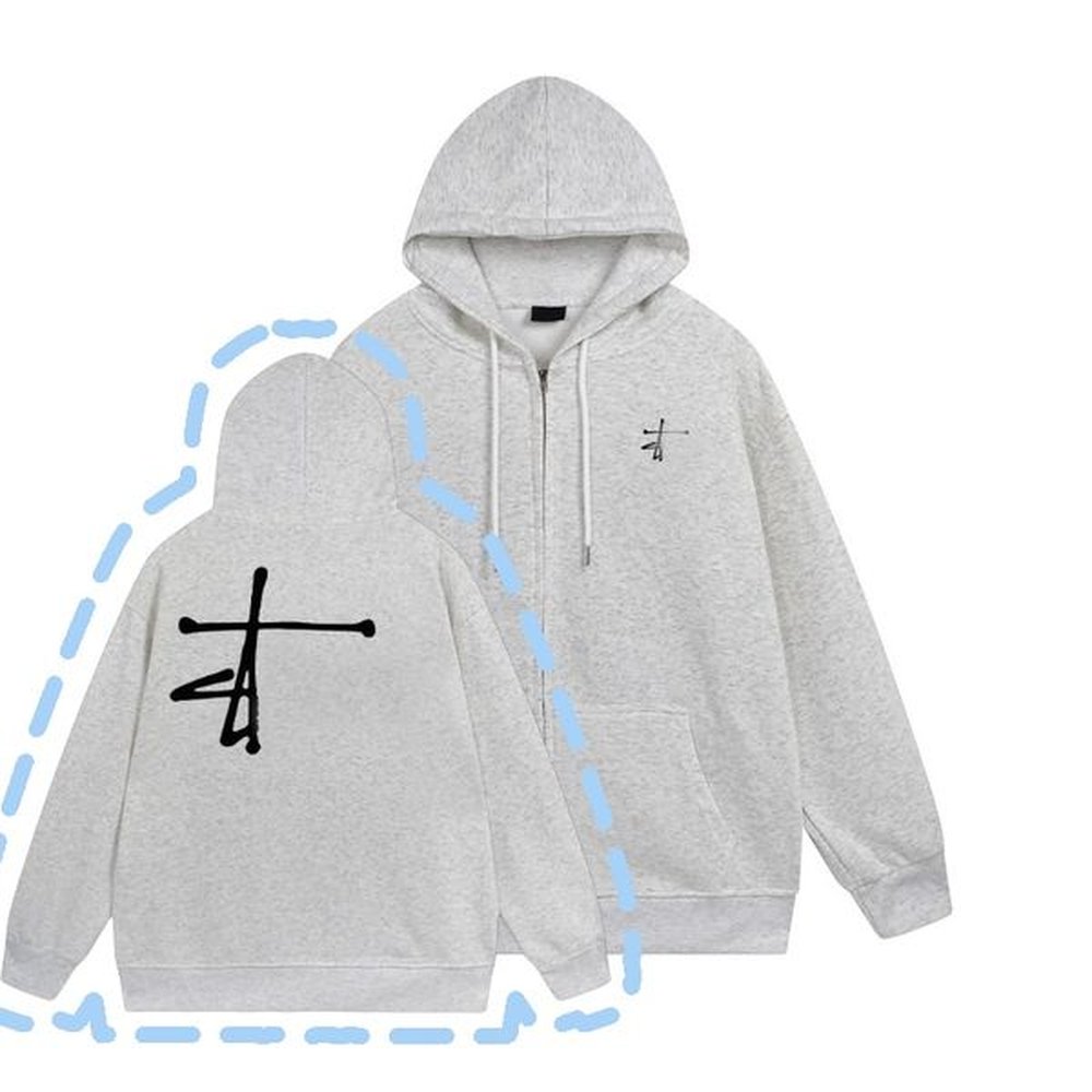 Designer Letter Hoodie | Y2K-Inspired Hip Hop Style with Bold Prints and Retro Vibes for a Trendsetting Look