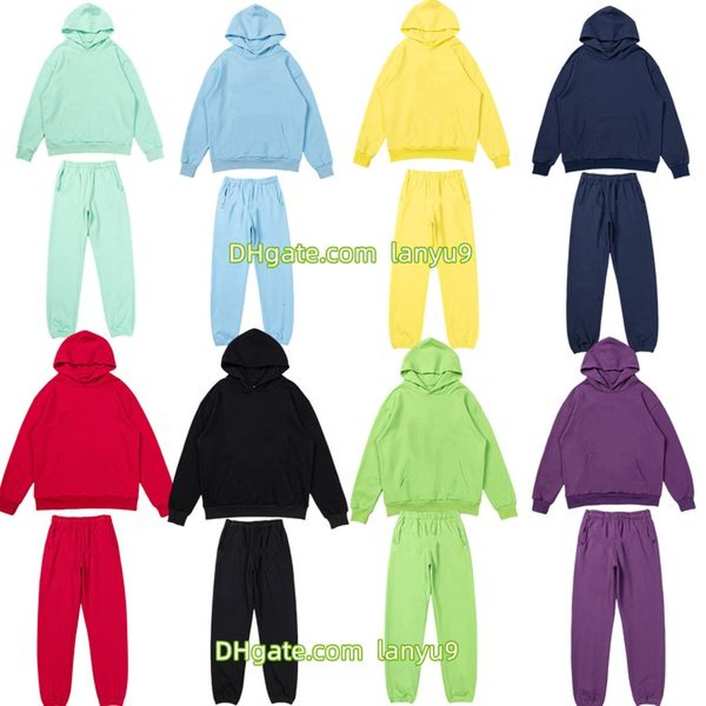 designer men hoodie Tracksuit women Fashion pullover hooded sweatshirt sweatpants sets Street youth pop hip hop clothing Winter Outdoor Warm