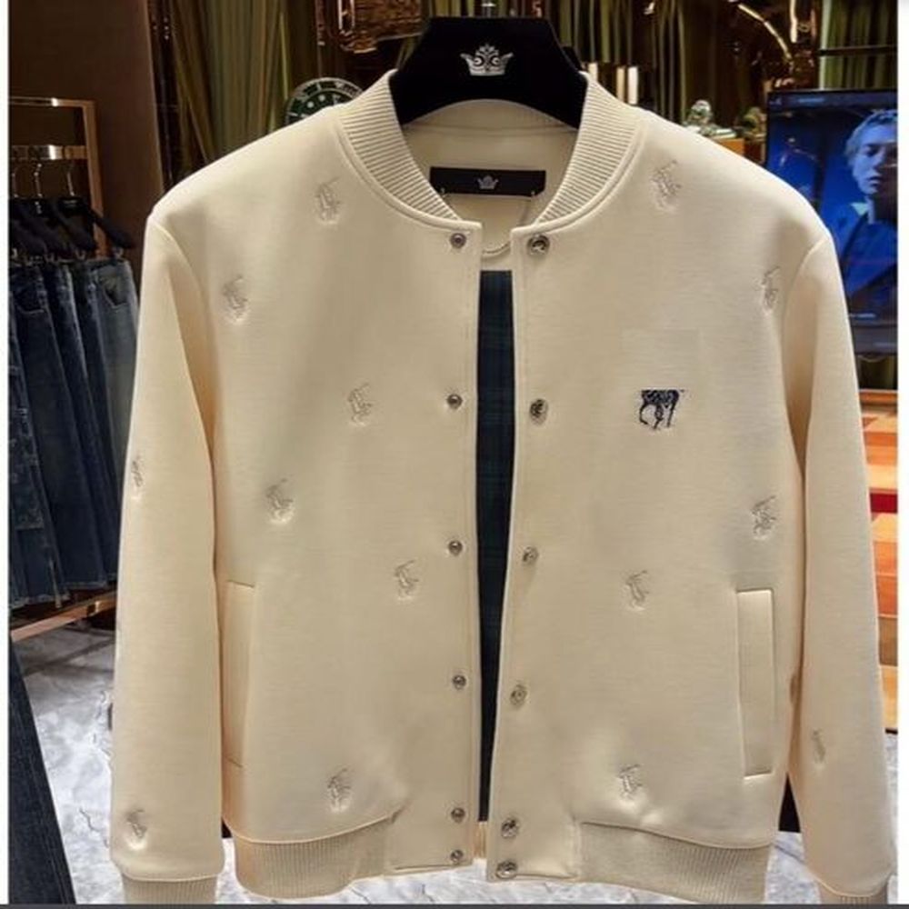 Designer Men Jackets Fashion Long Sleeve Baseball jacket Casual loose Breathable Coat Man