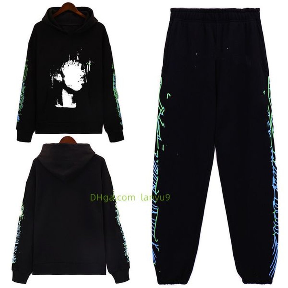 designer Men Sports suit Outdoor Thermal Jackets women hoodies Sportswear with a Focus on Warmth Fashion black s set hoodie and pant