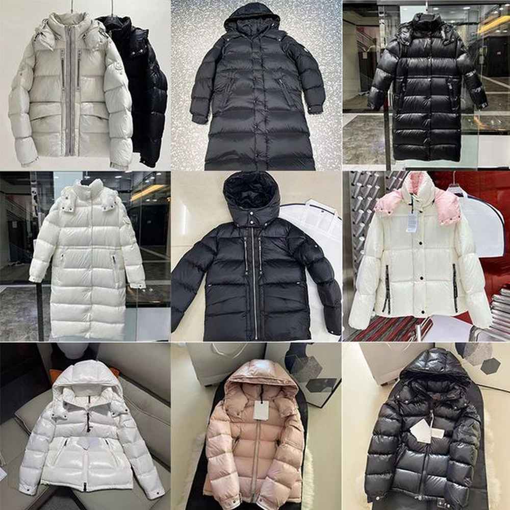 Designer Men's Down Deluxe Outerwear Winter Coat White Clothes Snowsuit Women's Large Size Thickened Down Feather Feather Jacket