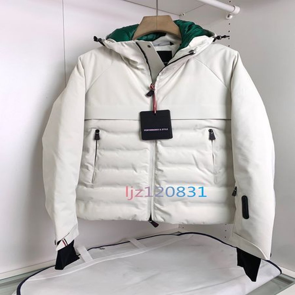 Designer men's down jacket ski jacket women's cotton jacket warm windproof waterproof hooded cotton jacket high neck jacket fashio