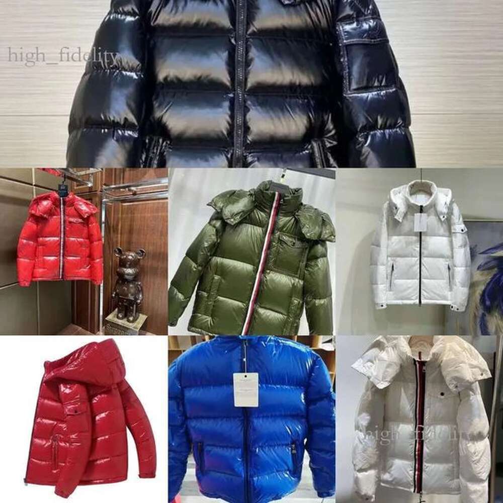 Designer Men's Down Jacket Winter Bib Jacket Men's Jacket Fashion Bib Leather Zipper Windbreaker Thickened Warm Montclar Puffer Ja