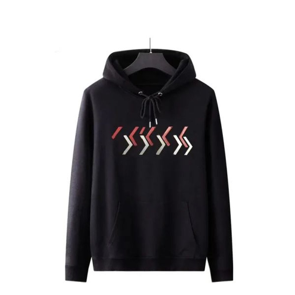 Designer Men's Hooded Sweater Polo Shirt in Size S-5 XL - 100% Cotton with Hip Hop Design Pullover Sweatshirt Comfortable Polo Style Pu