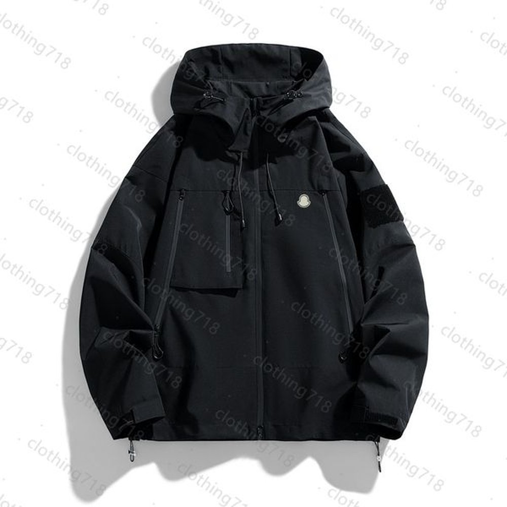designer mens jacket coat zipper fashion brand round neck long sleeve womens clothing
