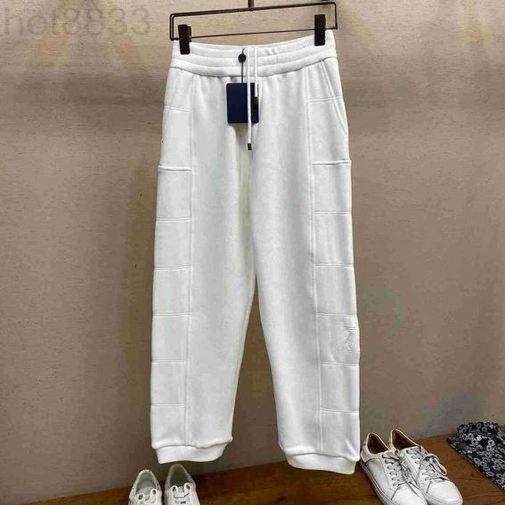 Designer Men's Pants Round Neck Embroidered and Printed Polar Style Summer Wear with Street Pure Cotton N7JL