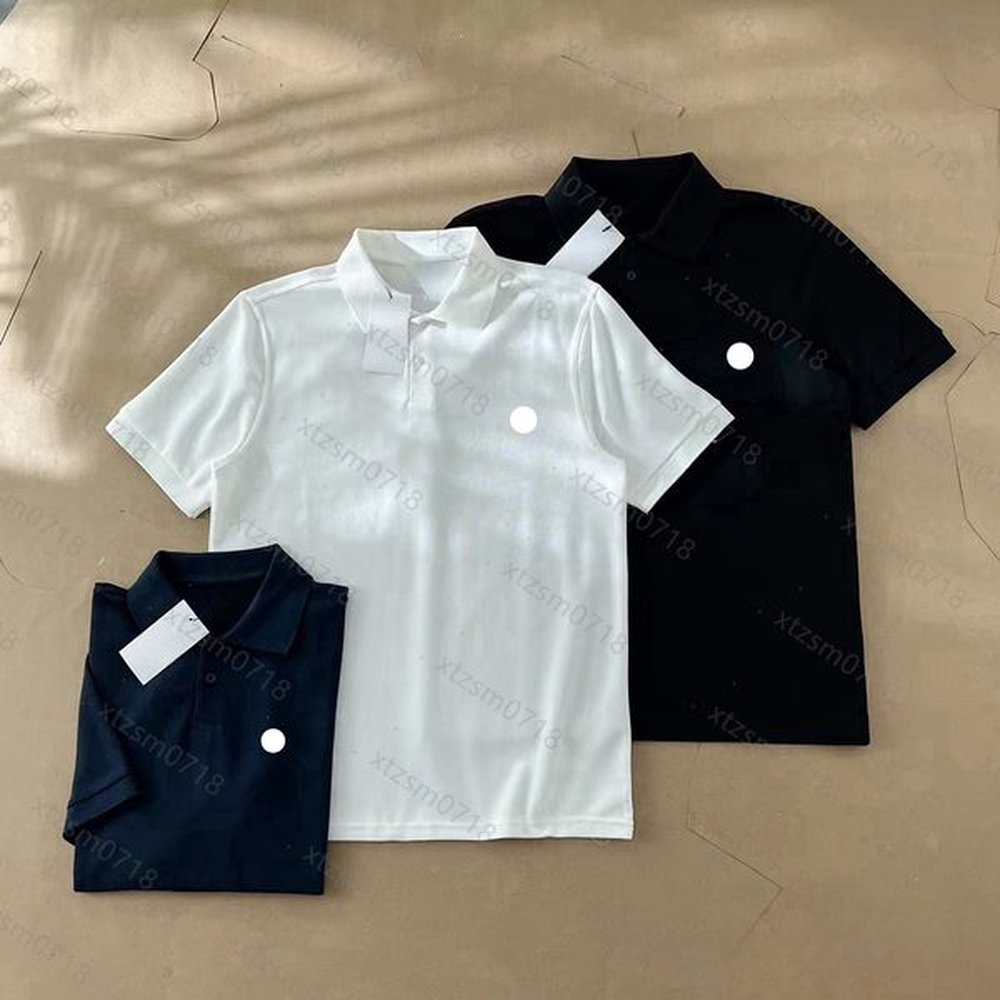 Designer mens polo shirt short sleeve tee lapel womens t shirt 100% cotton men shirts Polo polos