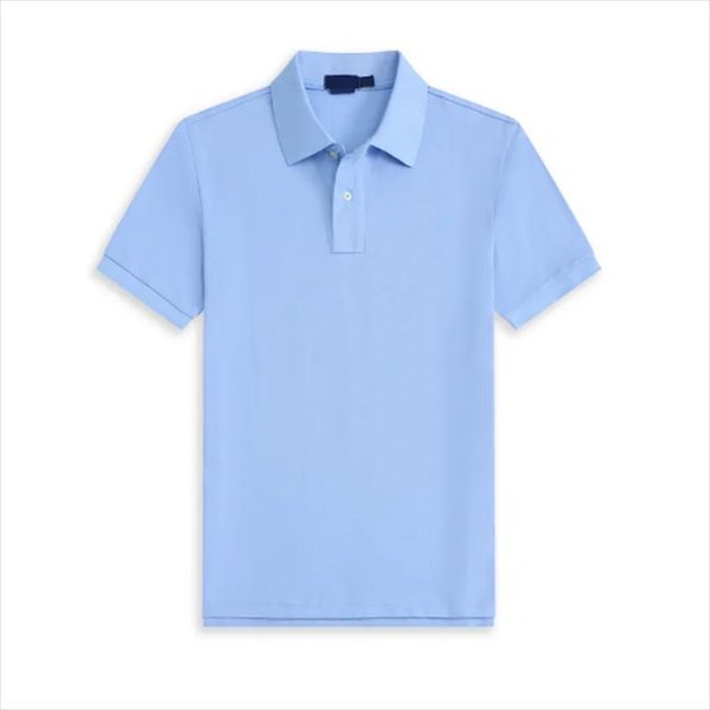 Designer Mens Polo Shirt Summer Paul Polos Classic Pony Label Tees Business Casual Cotton Embroidery Lapel Men Short Sleeve