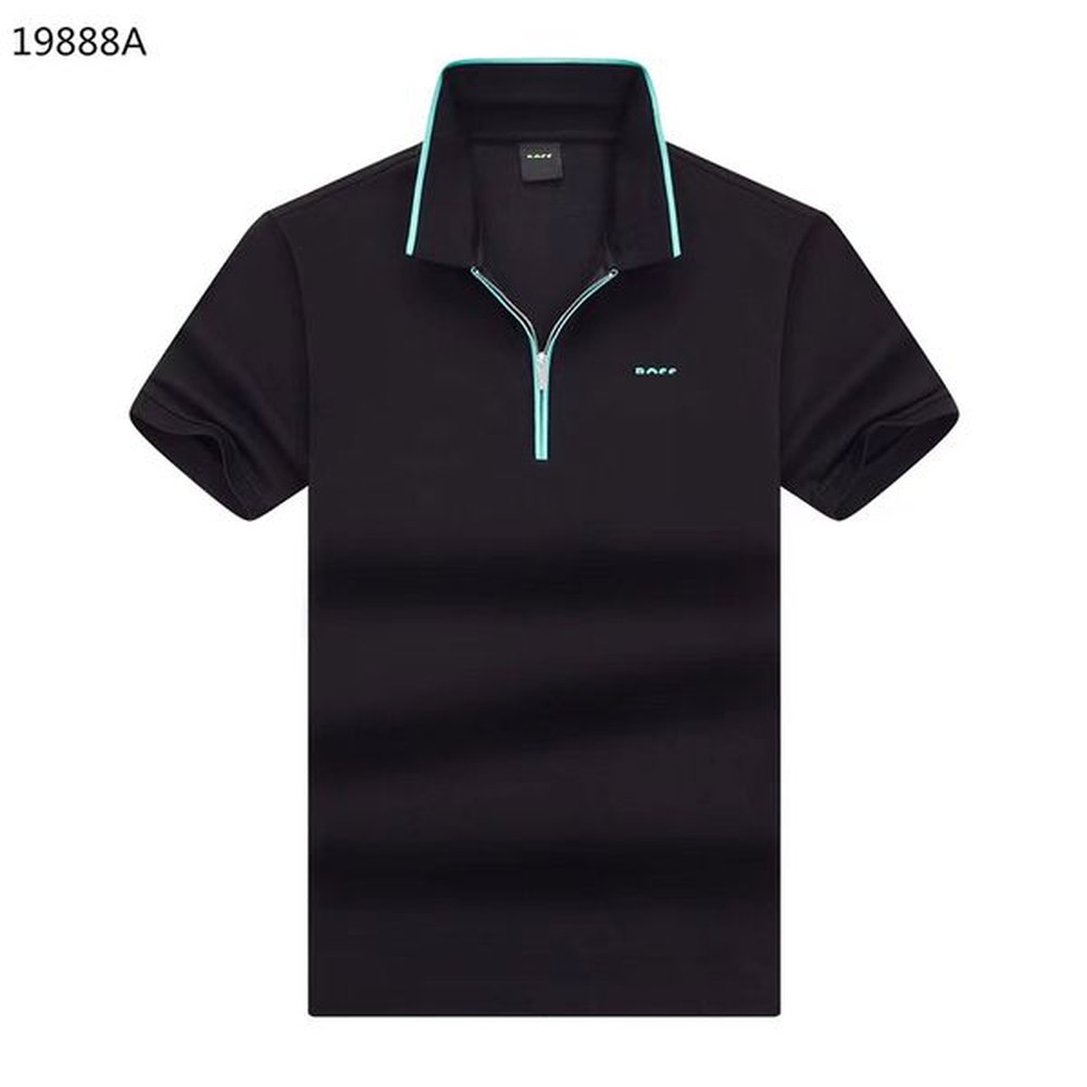 Designer Mens Polos Shirt Business Casual Tee Fashion BOSSS Clothing Classic Polo Collar Short Sleevedshirt Lapel Button Up Shirt Men Design