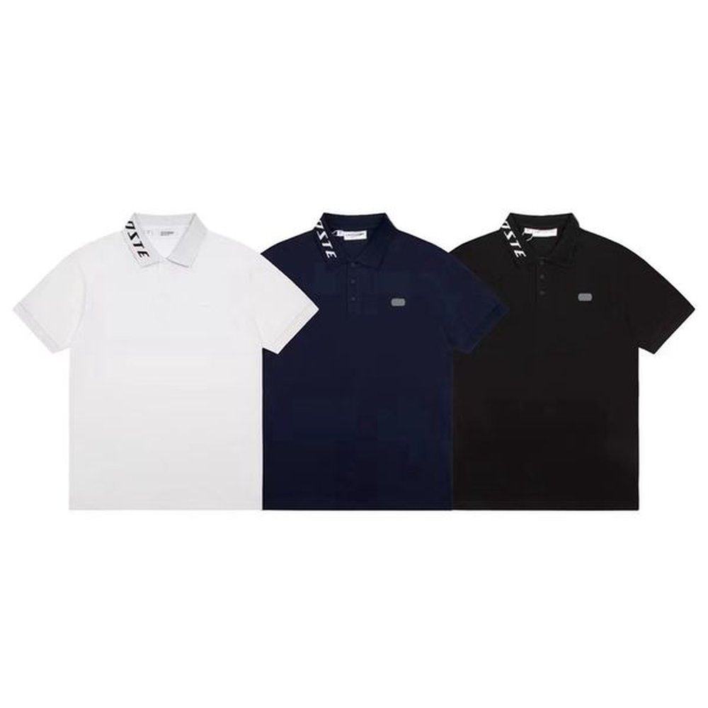 designer Mens Polos womens France POLOS T-shirt designer fashionable men's and women's T-shirt men's S casual chest letter sh