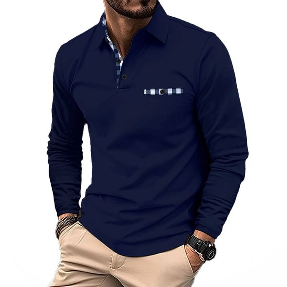 Designer Mens Shirts Zipper Polo Hoodie Business Casual Jogger Tops Polo Casual Hoodies High Quality Wholesale t-shirt men s golf dry plaid