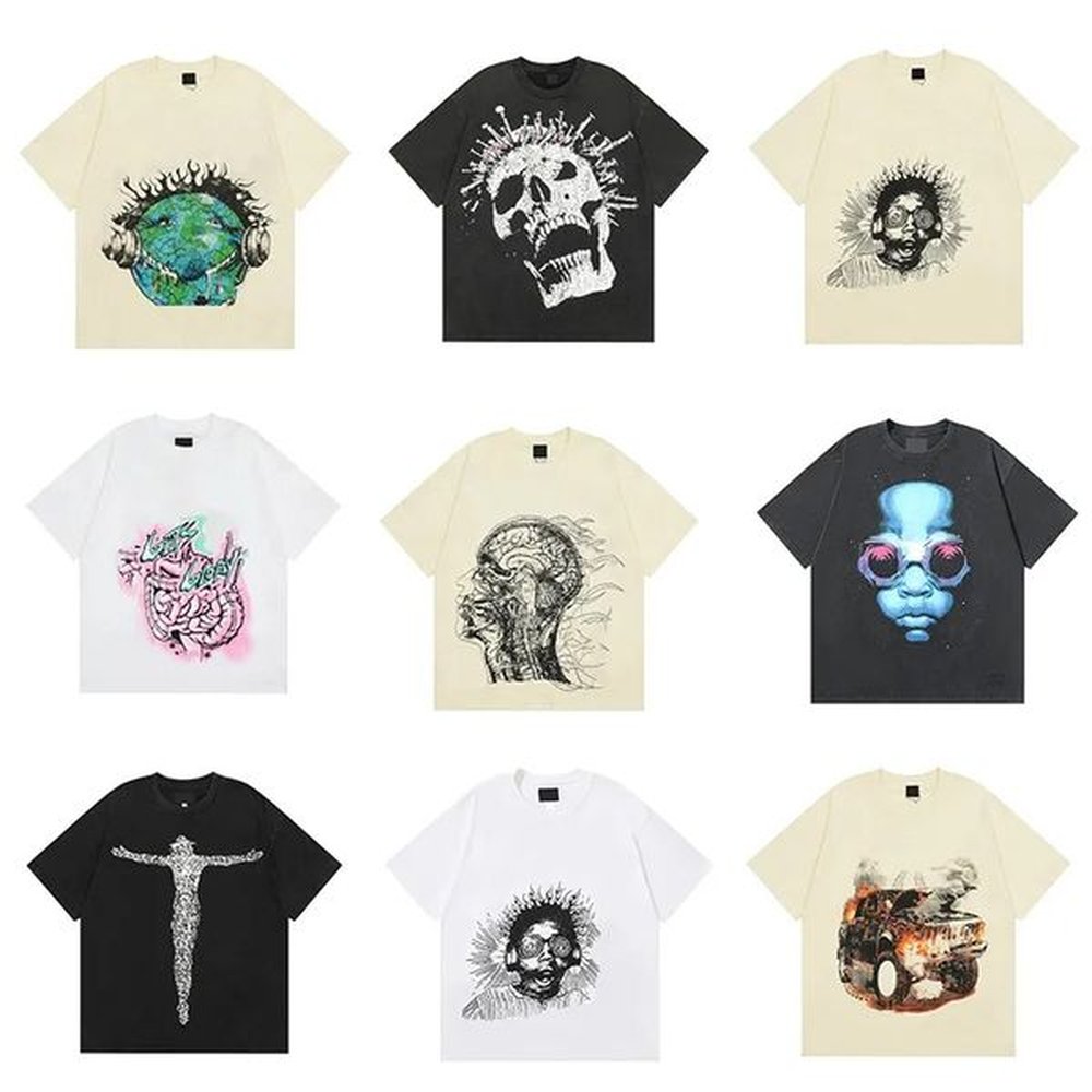 Designer Mens T shirt Mens Printed letter t shirt Shirt Fashion Street trend signs for Men Womens Shirts Cottons Tops Man s Casual Luxury Tr