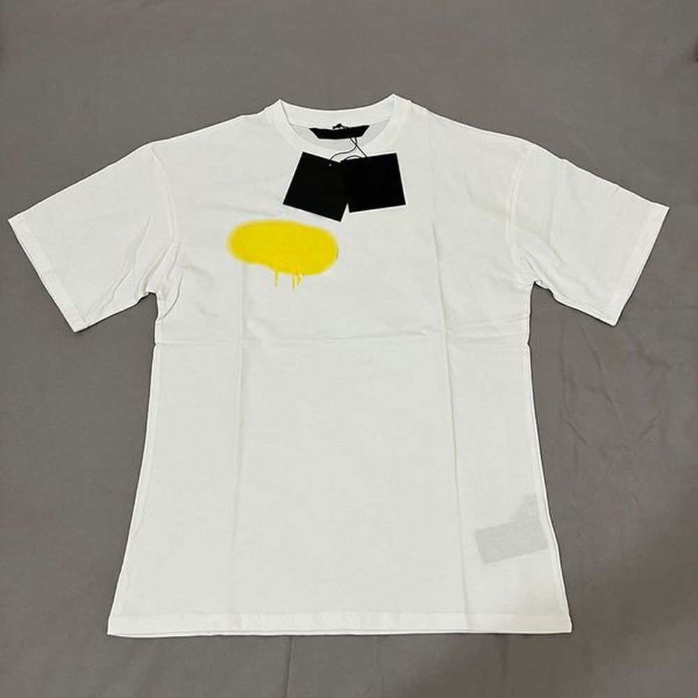Designer mens t shirt oversized luxury T-shirt brand Clothing spray letter short sleeve t shirts spring summer tide men and women tee tops N