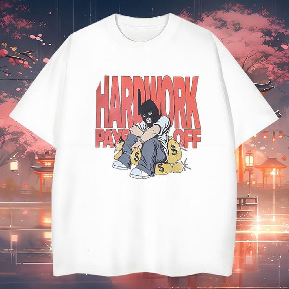 Designer Mens T Shirts 230g Cotton money Summer Casual Asian Size O-Neck Short Sleeve Tshirt for Man Woman 2024 Tees Shirts