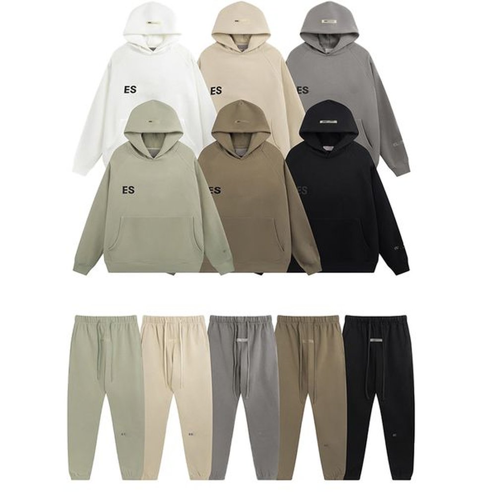 Designer Mens Tracksuit Simple Solid Color Hoodie Letter Printed Elastic Waist Pants Womens Thick Autumn Winter Trendy Sportwear