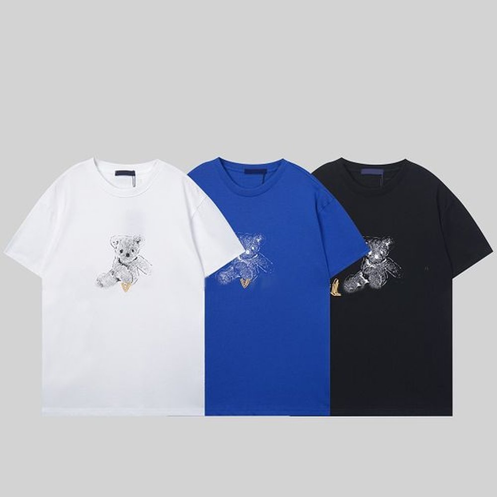 Designer Men's T-Shirts 2023 luxury brand clothing shirts Women Summer letter cotton short sleeve Fashion Casual tees Breathable clothi