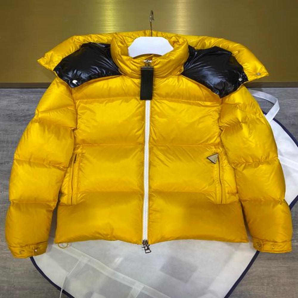 Designer Mens Womens Winter Down Jacket Parkas Salzman France Paris Luxury Man Hooded Puffer Cropped Puffer Jacket Bread Suit Couple Wear
