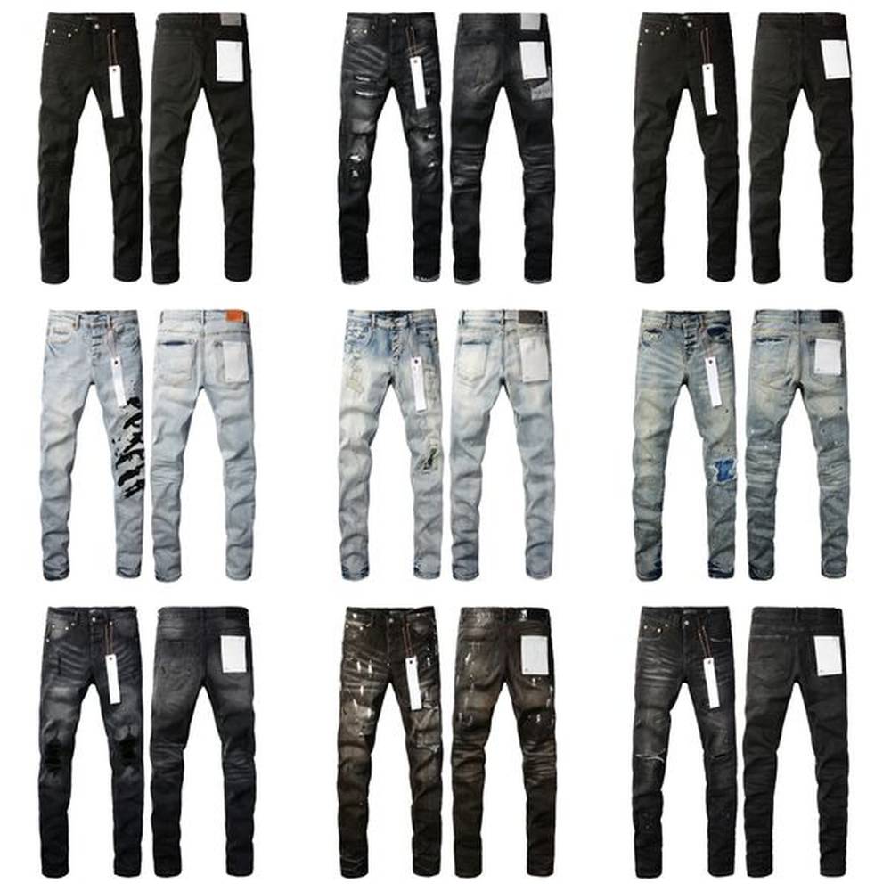 designer 2024 new purplejeans Ksubi Jeans denim Trousers skinny mens true jeans High-end Quality Straight Design Retro Shinny Casual hold je