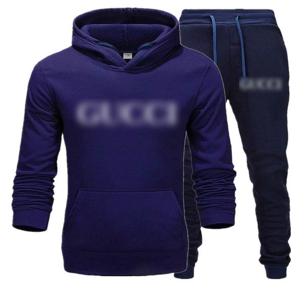 Designer New Tracksuit Gletter Brand Printed Sportswear Men 32 Colors Warm Two Pieces Set Loose Hoodie Sweatshirt Pants Sets Hoodie jogging