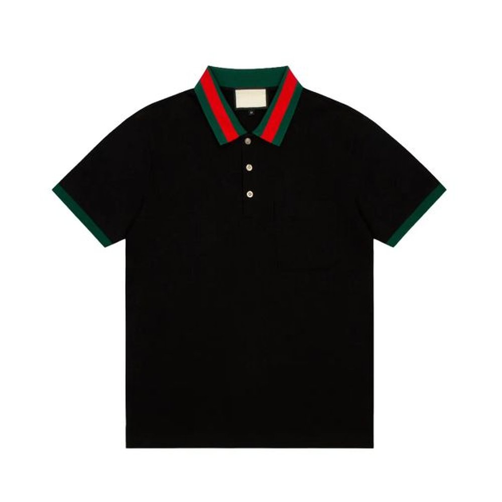 Designer Polo Shirts Mens Luxury Polos Casual T Shirt Snake Bee Letter Print Embroidery Fashion High Street Men Poloss Asian Size M-3XL