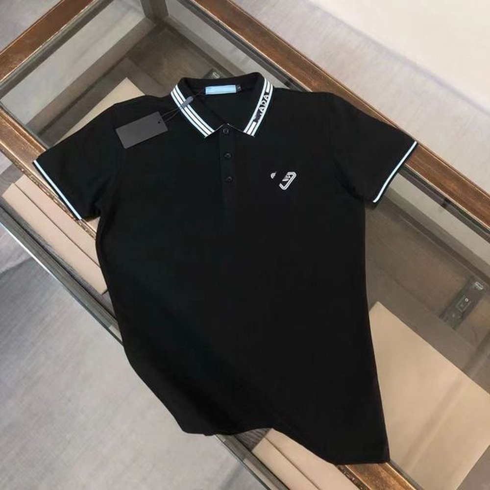 Designer Polo Shirts Mens Polos Casual T Shirt Letter Print Tees Men Women Luxury Business Tshirt Short Sleeve Breathable Tops T Shirts Fash