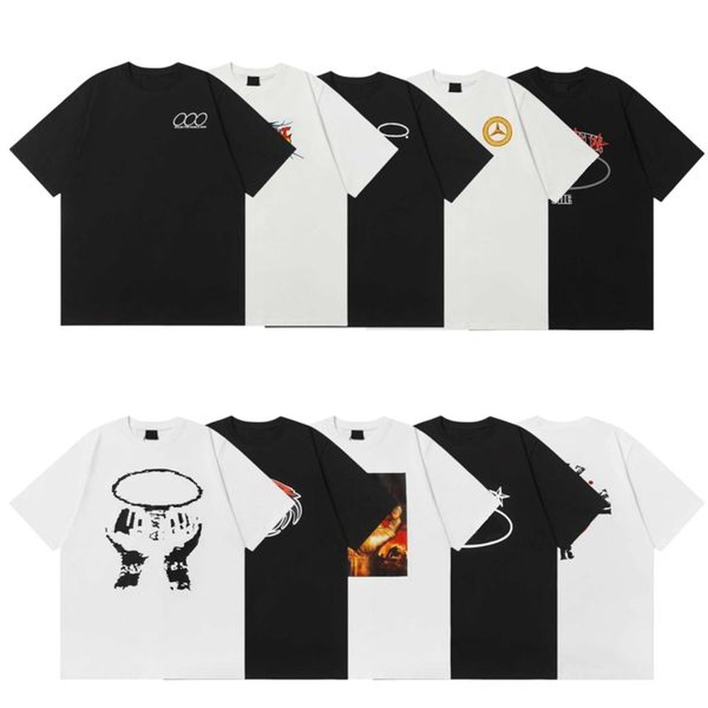 designer shirts classic print t shirt mens fashion shirts men and women luxury brand short sleeve designer clothes Breathable cotton casual
