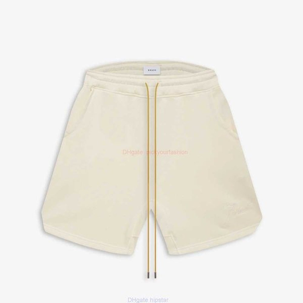 Designer Short Fashion Casual Clothing Beach shorts K790rhude Letter Slogan Embroidered Drawstring Shorts Joggers Sportswear Outdoor Fitness
