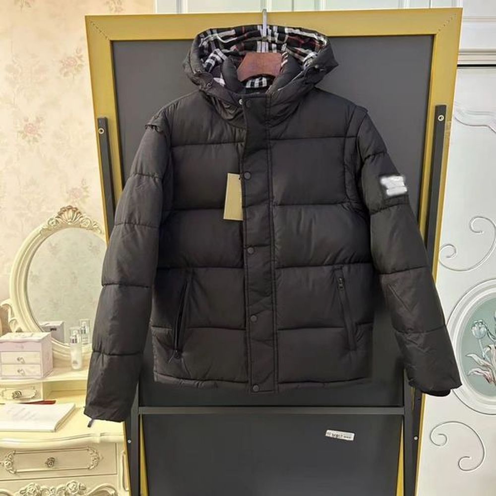 Designer Sleeves can be removed winter puffer jacket mens down jacket man women thickening warm coat Fashion parka gilet Outerwear outdoor j