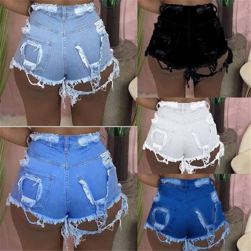 designer summer jeans women denim shorts plus size xl