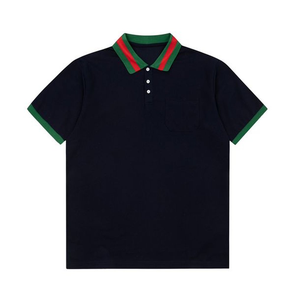 Designer Summer Men's Polo Shirt Short Sleeve Polo shirt High quality letter clothing Black T-shirt Asian size M-3XL men's shirt