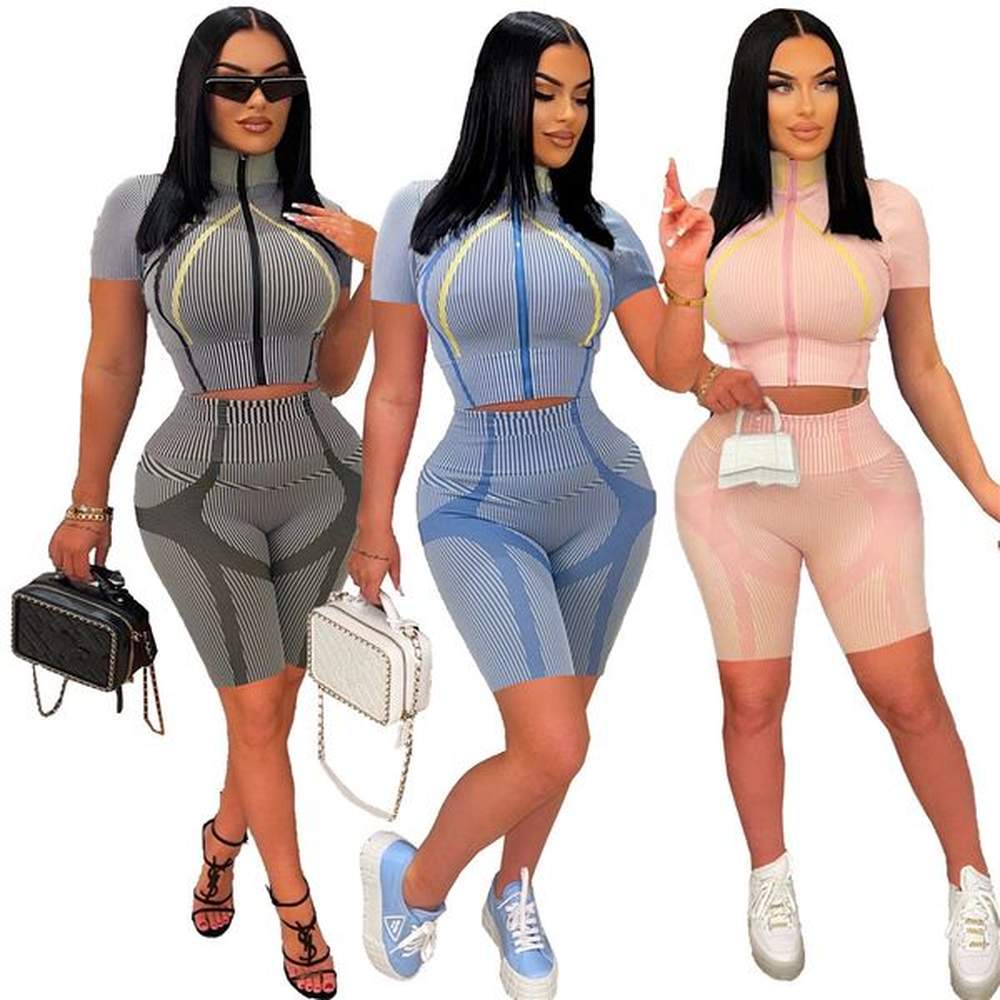 designer summer outfits women tracksuits two pieces sets