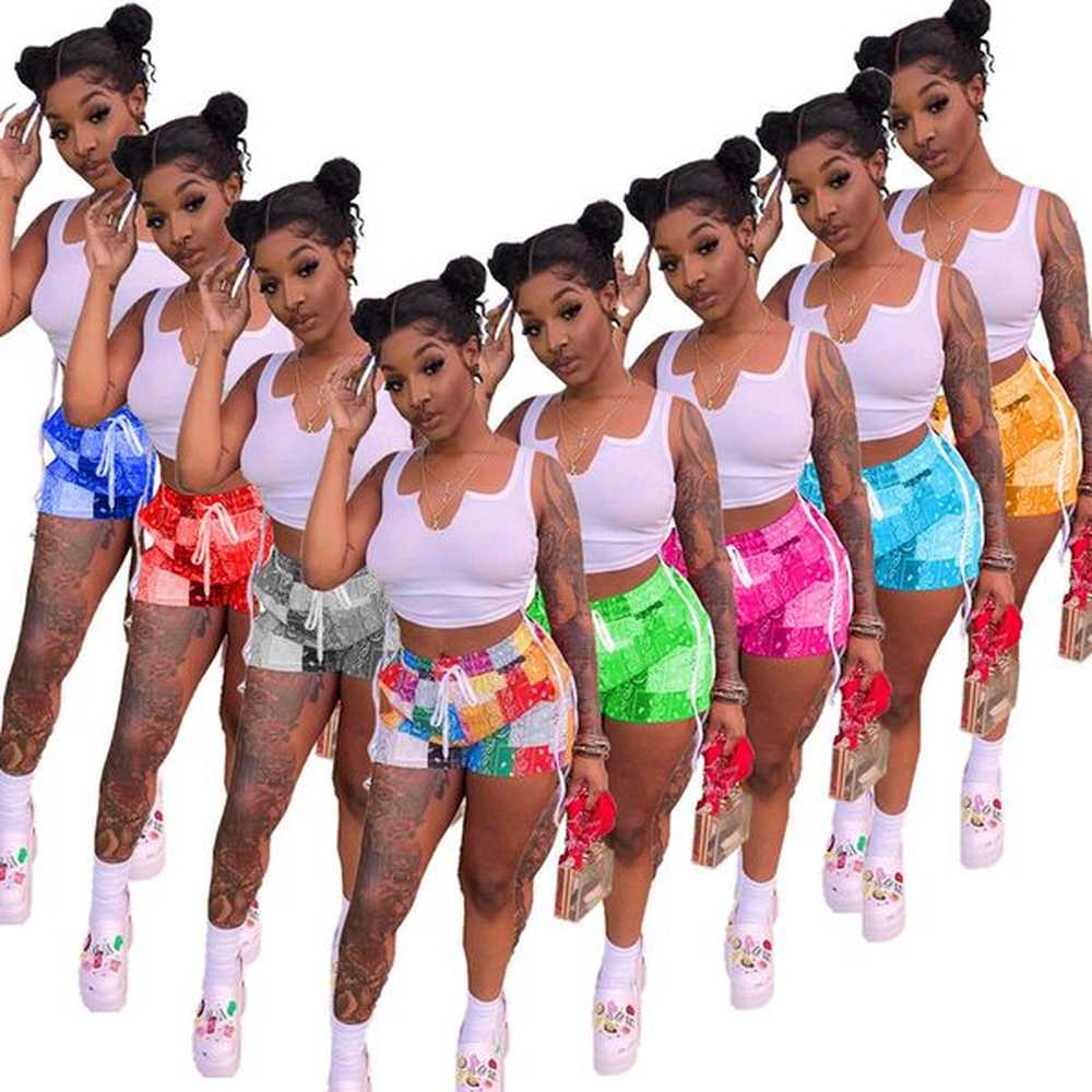 designer summer tracksuits two piece set women outfits sporty