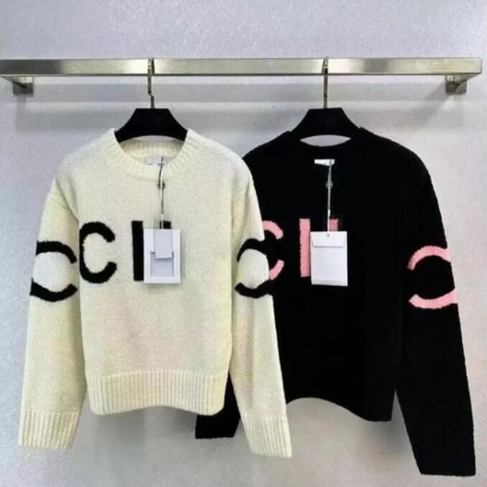 designer sweater womens sweate knits pullover knitted polo women shirt