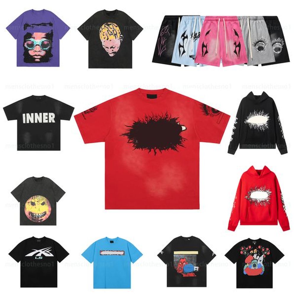 designer t shirt mens shirts High Quality Streetwear Hip Hop Fashion t shirt Unisex Short Sleeve Tshirts tops High Street Retro tshirt US si