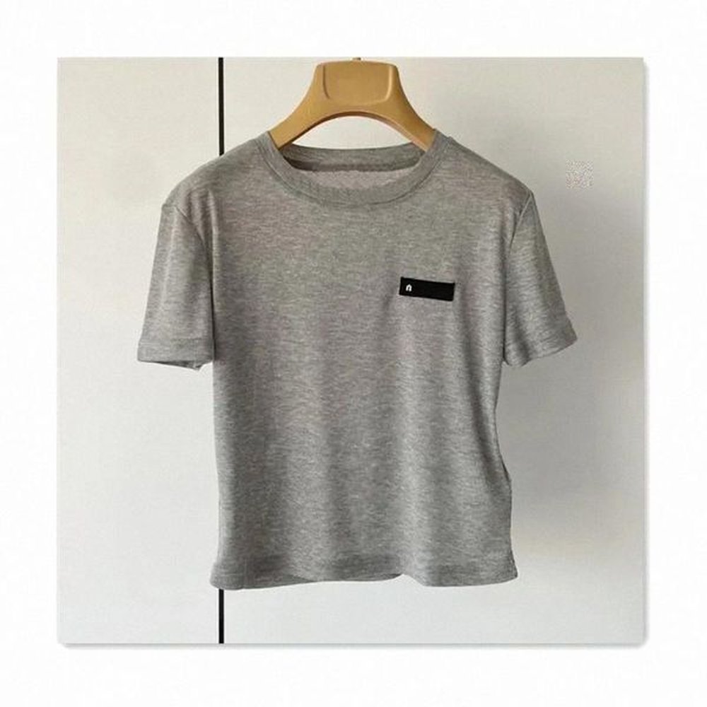 designer t shirt womens shirts fashion lightweight gray t shirt