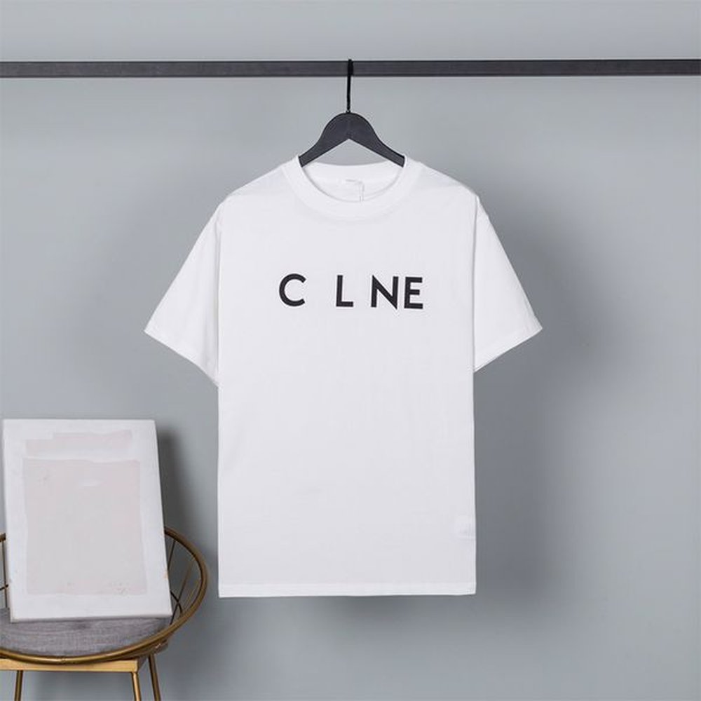Designer Tide T Shirts Chest Letter Print Short Sleeve High Street Loose Oversize Summer Casual T-Shirt Pure Cotton Tops for Mens and Womens