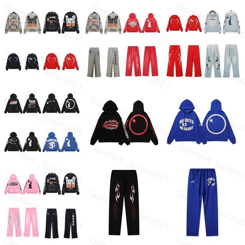 2024 Designer tracksuit hell pop star hip hop rock Mens hell Unisex starHoodie Pant Long Sleeve casual Summer hells starr Print shorts cloth