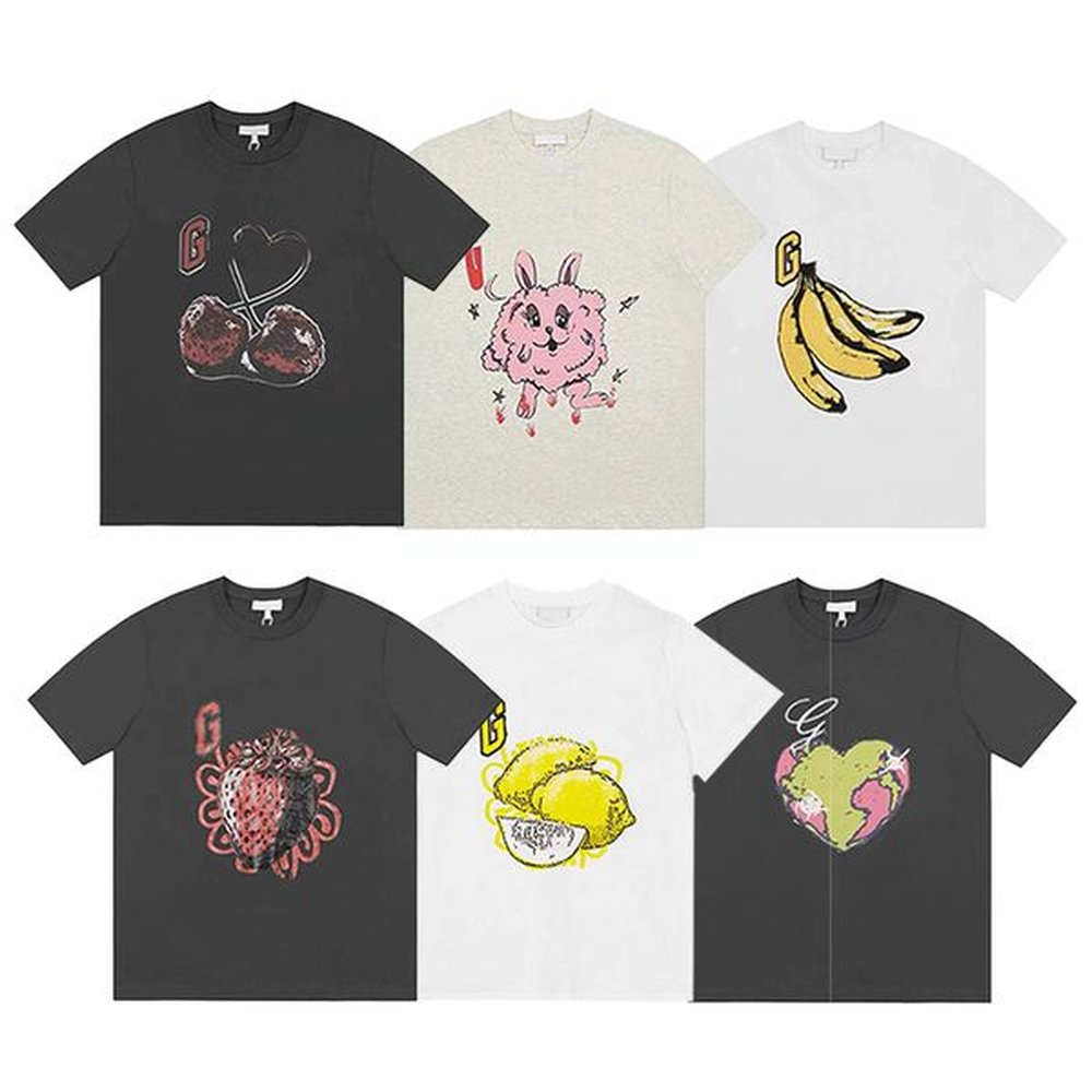 designer tshirt fashion unisex gany tops tee tshirts short sleeve