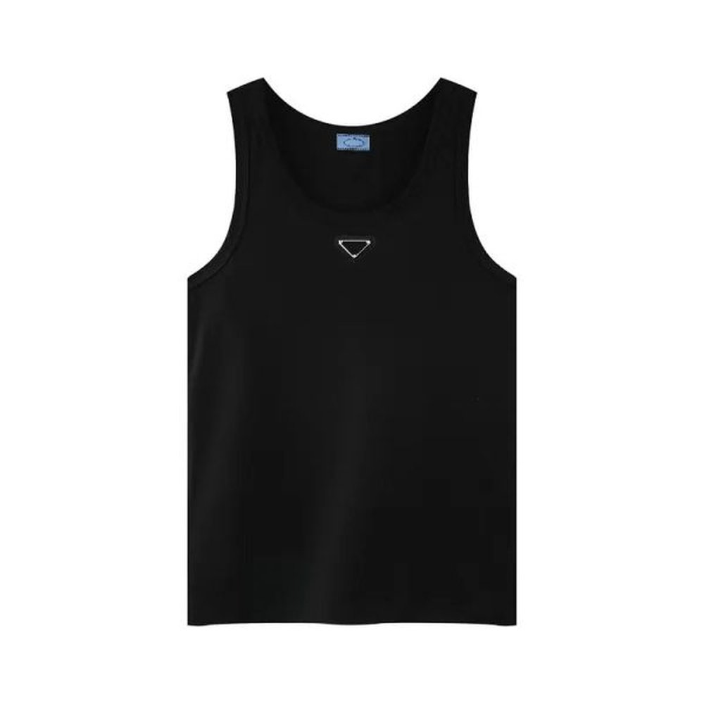 Designer T-Shirt Tees Mens Tank Tops T Shirts Summer Slim Fit Sports Breathable Sweat-Absorbing Black Underwear Bottom Top Fashion Men d9b1