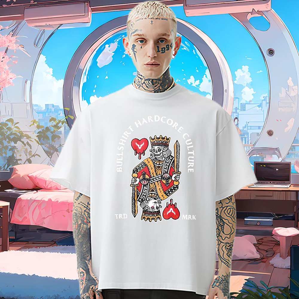 2024 Designer T-Shirts for Men fashion 100% Cotton 230g Custom Print Oversized Mens Tshirts Summer Casual Short Sleeve Cotton O-Neck Soft Te